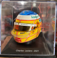 Charles Leclerc - 2021 GP France - Helmet 1:5 - Spark