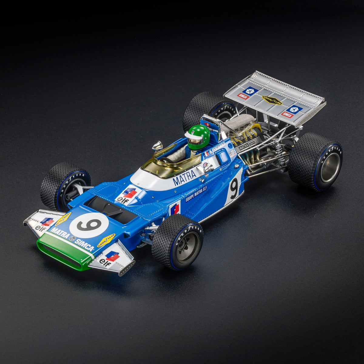 Matra MS 120 (1970) - No.9 Henri Pescarolo - Third position Monaco GP ...