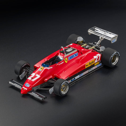 فيراري - F1 D50 n°14 (1956) 1:18 - الفائز بالجائزة الكبرى الفرنسية - بي. كولينز - GP Replicas 