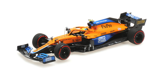 McLAREN MCL35M LANDO NORRIS POLE POSITION RUSSIAN GP 2021 - 1/43 - Minichamps