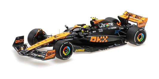McLAREN MCL60 LANDO NORRIS 2ND PLACE JAPANESE GP 2023 - 1/18 - Minichamps