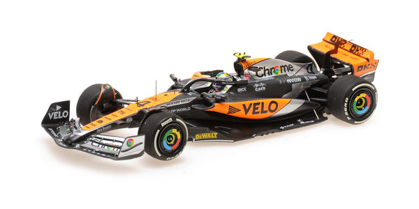 McLaren - F1 MCL60 n°4 (2023) 1:43 - Silverstone GP - Lando Norris - Minichamps