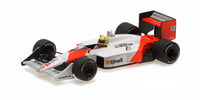 McLaren Honda MP4/4 (1988) 1:43 - Ayrton Senna - World Champion - Dirty Version - Minichamps