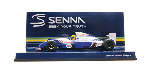Williams FW16 n.2 (1994) 1:43 - Ayrton Senna - Imola GP 1994 Dirty Version - Minichamps