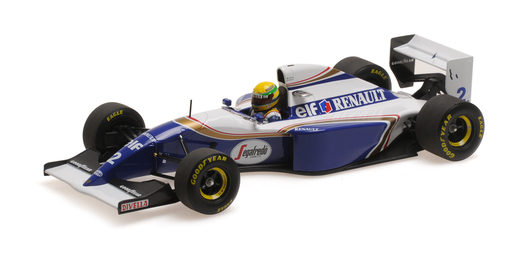 Williams FW16 n.2 (1994) 1:18 - Ayrton Senna - San Marino GP