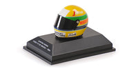 أيرتون سينا ​​- خوذة 1984 First Brasil GP 1:8 - Minichamps 