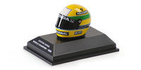 Ayrton Senna - Helmet 1988 World Champion 1:8 - Minichamps