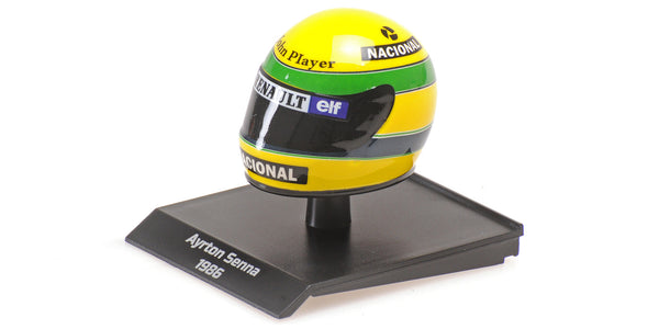 Ayrton Senna - Helmet 1986 - 1:10 - 540388612 - Minichamps