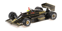 Lotus Renault 97T 1:18 - Ayrton Senna - Winner Portugal GP with Raised Arm  1985 - Minichamps