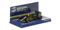 Lotus Renault - 98T n°12 (1986) 1:43- Ayrton Senna - Dirty Version - W/ Driver -  Minichamps