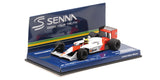 McLaren Honda MP4/4 (1988) 1:43 - Ayrton Senna - World Champion - Dirty Version - Minichamps