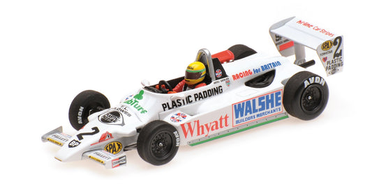 RALT TOYOTA RT3 F3 AYRTON SENNA SILVERSTONE 1982 - 1/43 - Minichamps Senna Collection
