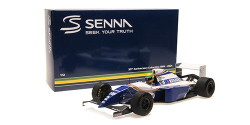 Williams FW16 n.2 (1994) 1:12 - Ayrton Senna - Imola GP 1994 Dirty Version - Minichamps
