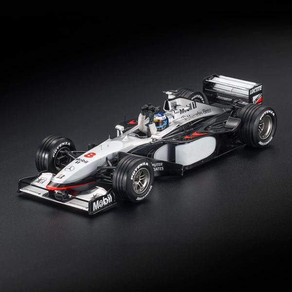 McLaren MP4/13 n°8 (1998) 1:18 - Mika Häkkinen - Pole Position Fastest Lap & Winner Monaco GP - With Driver - GPWC006 - GP Replicas