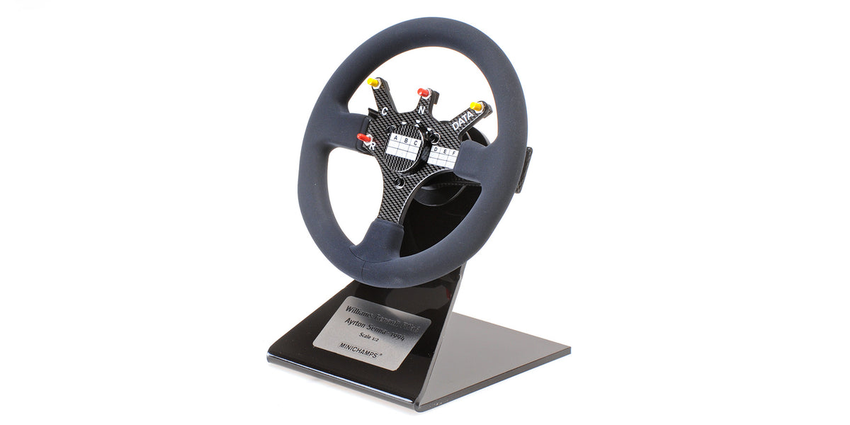 VOLANTE WILLIAMS FW16 AYRTON SENNA 1994 - 1/2 - Minichamps Senna Collection