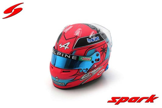 Esteban Ocon - Miami GP Helmet 1:5 (2023) - Spark