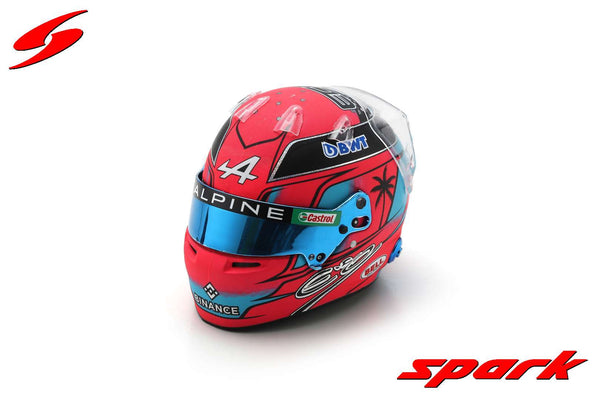 Esteban Ocon - Miami GP Helmet 1:5 (2023) - Spark