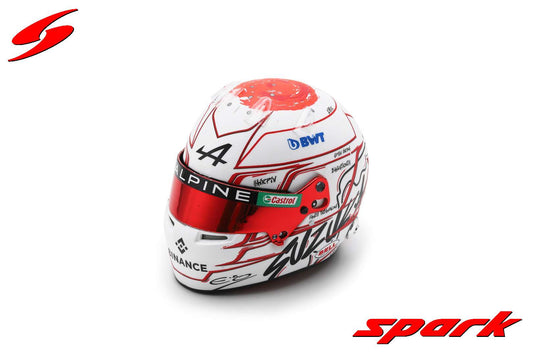 Esteban Ocon -  Helmet 1:5 (2023) - Japanese GP - Spark