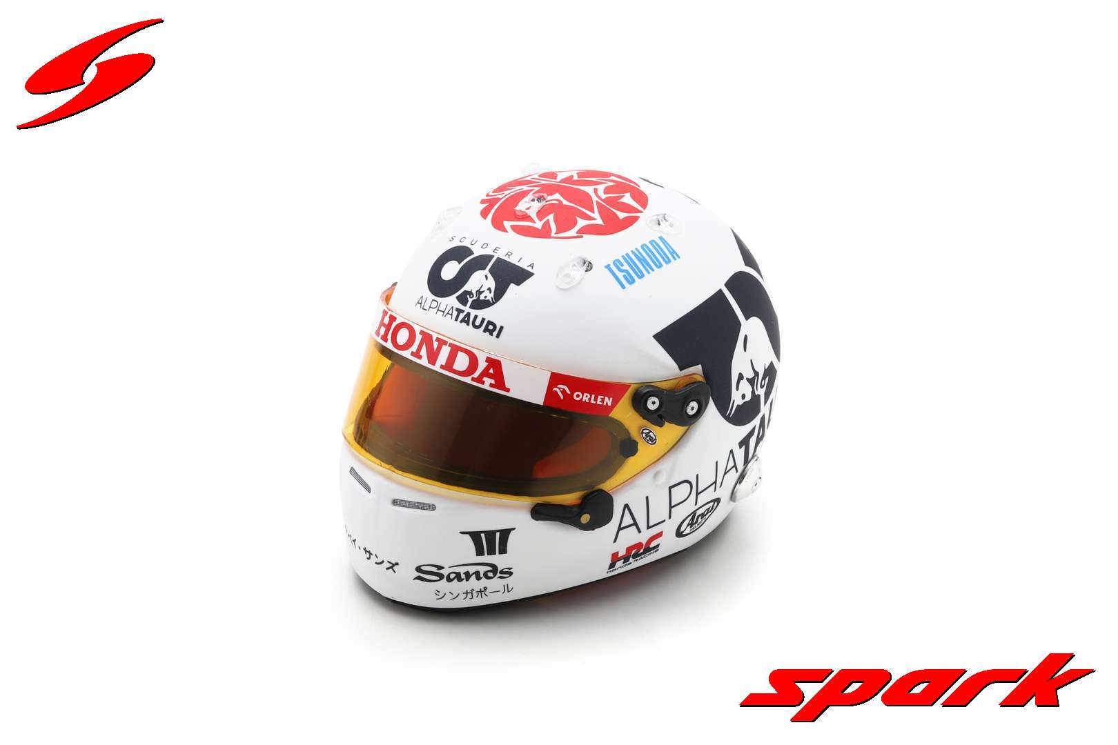 Yuki Tsunoda - Helmet 1:5 (2023) - Japanese GP - Spark – Triple