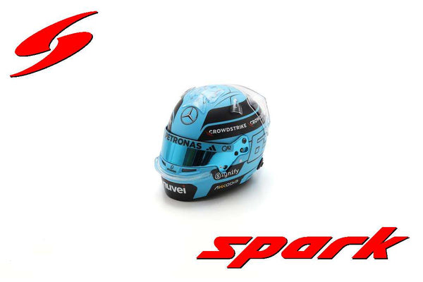 George russell - 2025 - Helmet 1:5 - Spark