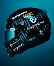 Helmet Lance Stroll 2026 1:5 - Spark - 5HF251