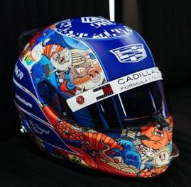 HELMET Valtteri Bottas - GP Japon 2026 1:5 - Spark - 5HF259