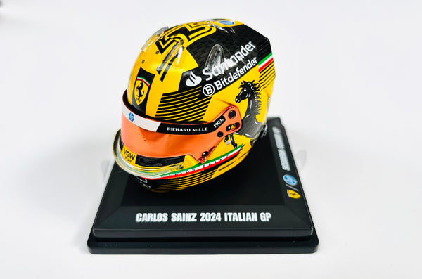 Carlos Sainz - Helmet 1:5 - 2024 - Italy GP, Monza - Looksmart