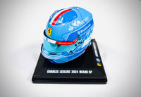 Casque Looksmart Charles Leclerc Scuderia Ferrari GP F1 Miami 2024 Echelle 1 5 98309664 Casque Looksmart Charles Leclerc Scuderia Ferrari GP F1 Miami 2024 Echelle 1 5 98309664