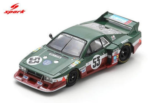 LANCIA Beta Montecarlo Turbo N°53 Le Mans 1980 . , Facetti-Finotto 1:64 - Spark - 64S155