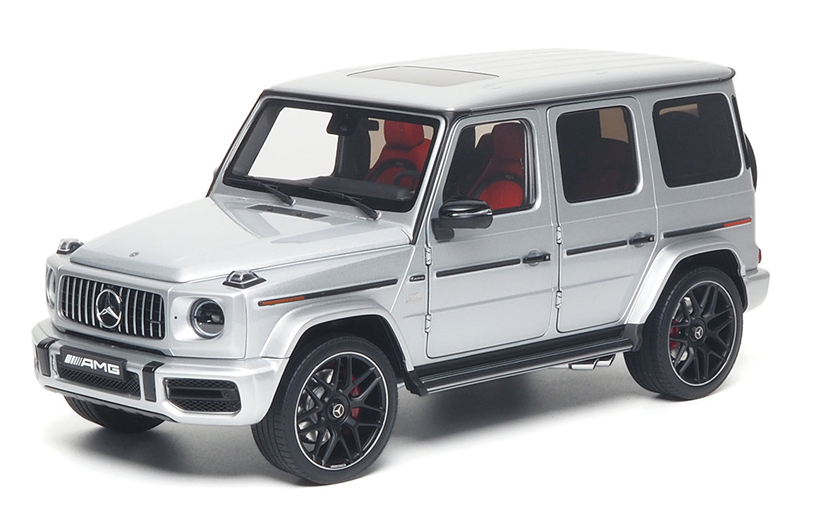 MERCEDES AMG G63 (W463) IRIDIUM SILVER 2019 - 1/18 - Almost Real