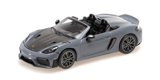PORSCHE SPYDER RS GREY WITH WEISSACH PACKAGE 2023 - 1/43 - Minichamps