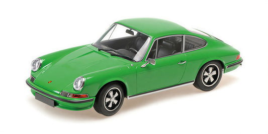 PORSCHE 911 S GREEN 1972 - 1/18 - Minichamps