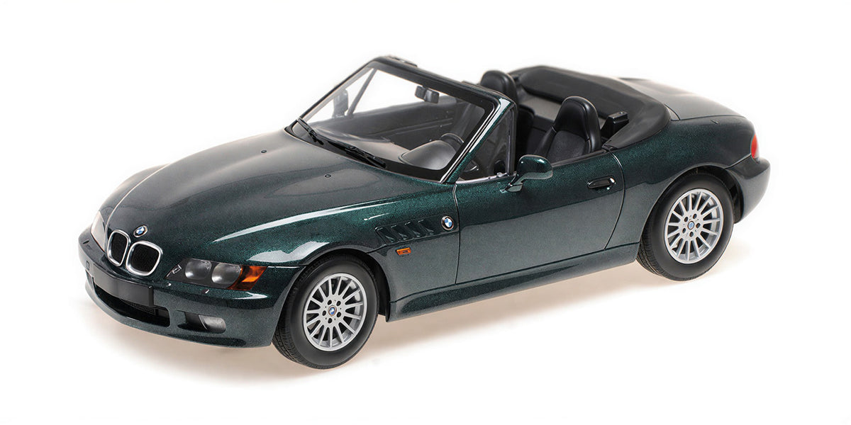 BMW Z3 ROADSTER DARK GREEN METALLIC 1997 - 1/18 - Minichamps