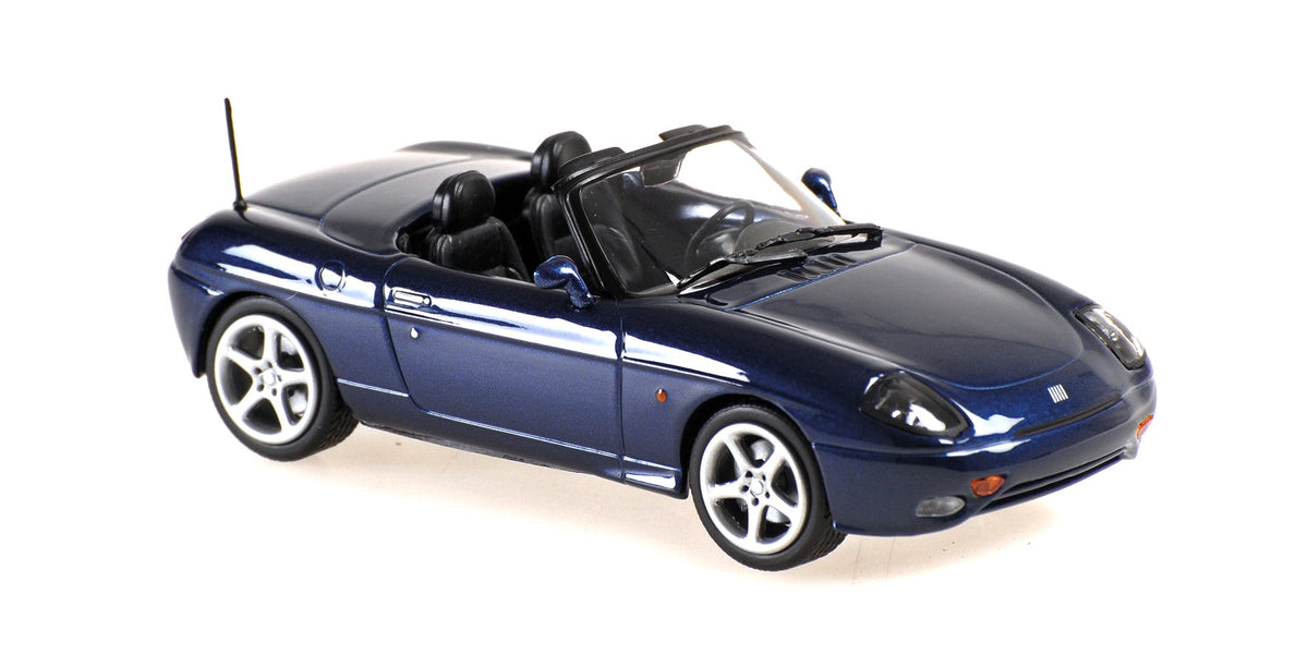 FIAT BARCHETTA DARK BLUE METALLIC 1995 - 1/43 - Minichamps