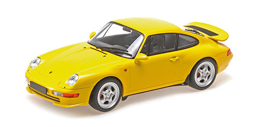 PORSCHE 911 RS (993) YELLOW 1994 - 1/18 - Minichamps