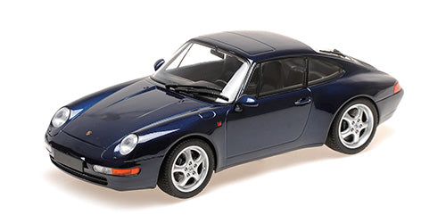 PORSCHE 911 (993) BLUE METALLIC 1993 - 1/18 - Minichamps