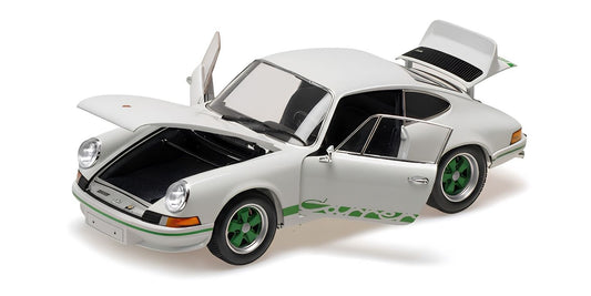 PORSCHE 911 CARRERA RS WHITE 1972 - 1/18 - Minichamps