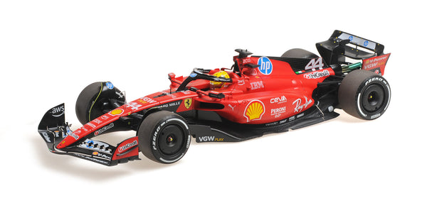 FERRARI SF-23 LEWIS HAMILTON FIORANO TEST 2025 - 1/18 - BBR MODELS