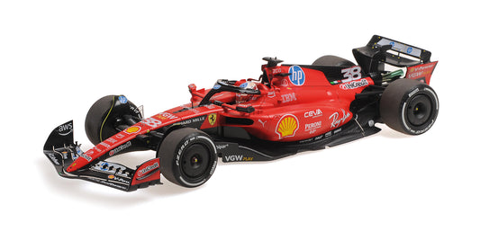 FERRARI SF-23 ZHOU GUANYU FIORANO TEST 2025 - 1/18 - BBR MODELS
