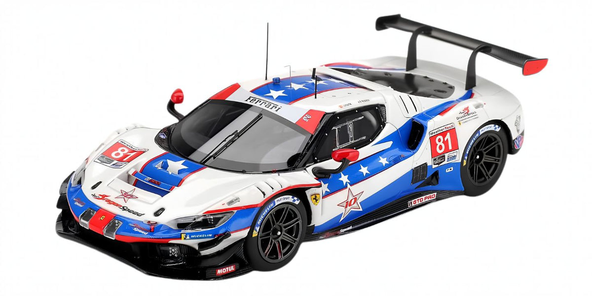 FERRARI 296 GT3 #81 DRAGONSPEED IMSA WATKINS GLEN 2025 - 1/43 - BBR MODELS