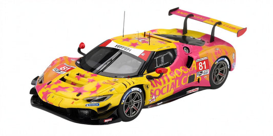 FERRARI 296 GT3 #81 DRAGON SPEED IMSA LAGUNA SECA 2025 - 1/43 - BBR MODELS