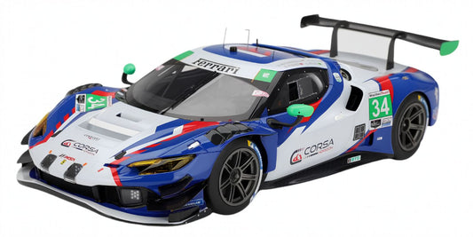FERRARI 296 GT3 #34 CONQUEST RACING IMSA 24H DAYTONA 2025 - 1/18 - BBR MODELS