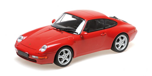 PORSCHE 911 (993) RED 1993 - 1/18 - Minichamps