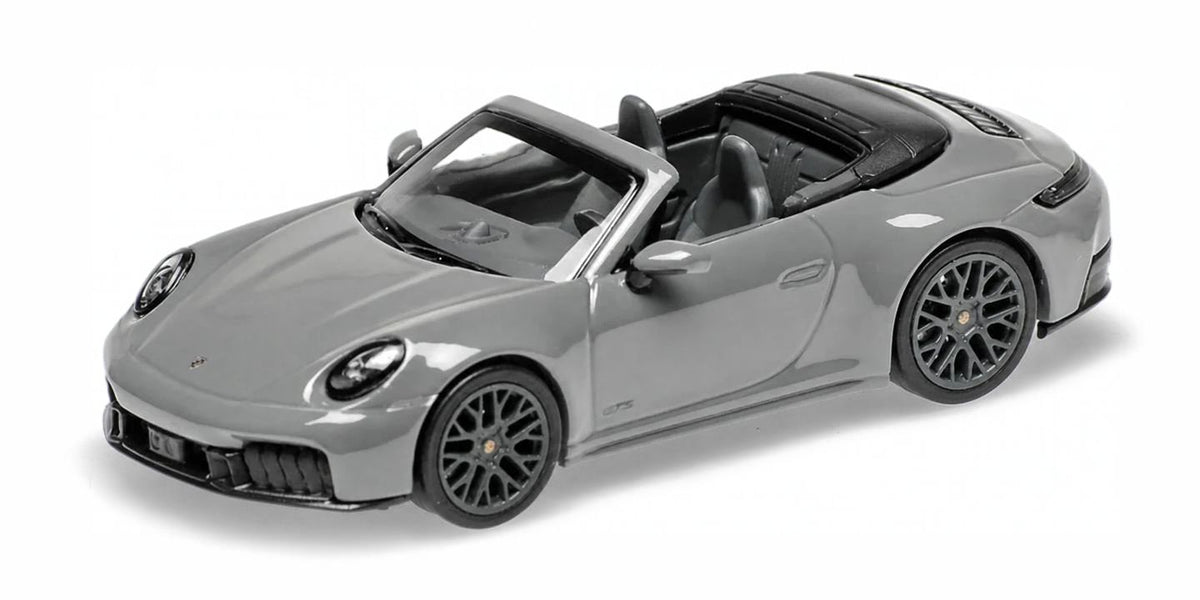 PORSCHE 911 (992.2) CARRERA GTS CABRIOLET WHITE 2025 - 1/64 - Minichamps