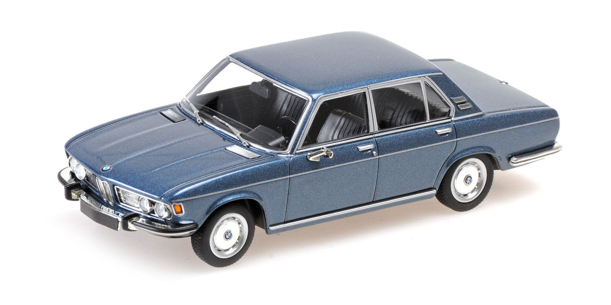 BMW 2500 (E3) BLUE METALLIC 1968 - 1/43 - Minichamps