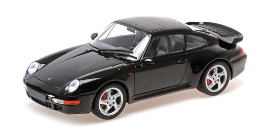 PORSCHE 911 (993) TURBO BLACK 1995 - 1/18 - Minichamps