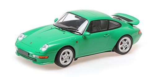 PORSCHE 911 RS (993) GREEN 1994 - 1/18 - Minichamps