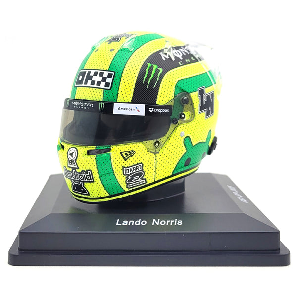 スパーク1/5 ヘルメットLando Norris 2019 LANDO NORRIS 2019 SPA GP F1 REPLICA HELMET FULL SIZE | CM Helmets