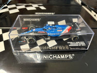 Alpine - F1 A521 (2021) 1:43 - F. Alonso - Hungarian GP - Minichamps