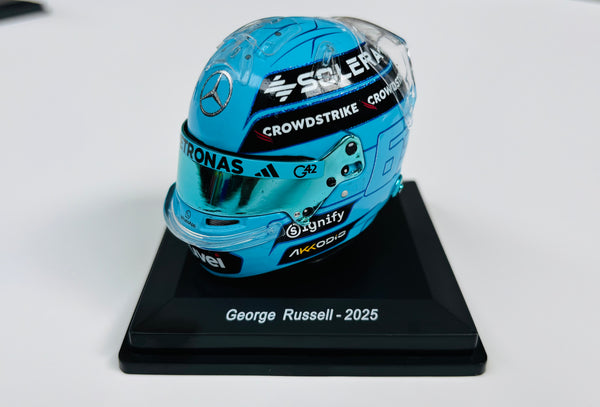 George russell - 2025 - Helmet 1:5 - Spark